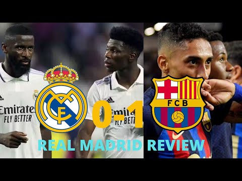FIRST EL CLÁSICO OF THE SEASON! REAL MADRID 0-1 FC BARCELONA REVIEW
