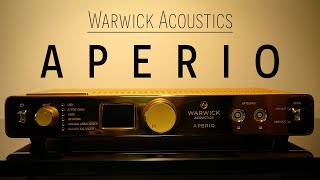 Coming undone by the world’s best electrostatic system. THE $33K WARWICK ACOUSTICS APERIO REVIEW.