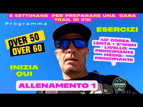 Over 50 +L'Allenamento 1 Perfetto per Principianti un percorso pensato per costruire passo dp passo.