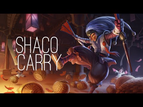 SpottyJ - 1v9 SHACO COMEBACK CARRYING ELO BOOSTED PLAYERS