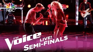 The Voice 2017 Chloe Kohanski &amp; Noah Mac - Semifinals: &quot;Wicked Game&quot;