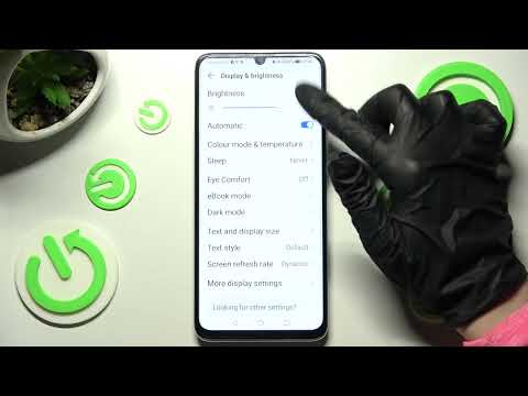 How to Turn On/Off Auto-Brightness on HONOR X7?