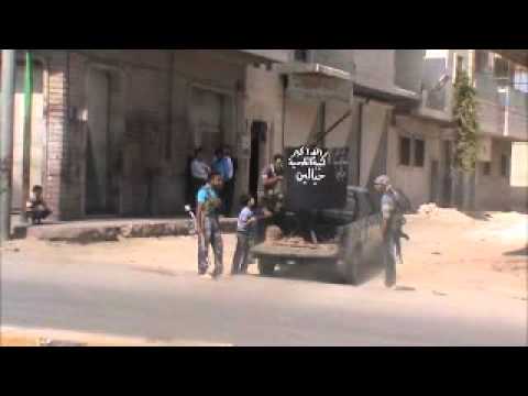 اشتباكات بين لواء صقور القادسية و قوات النظام في معرة النعمان