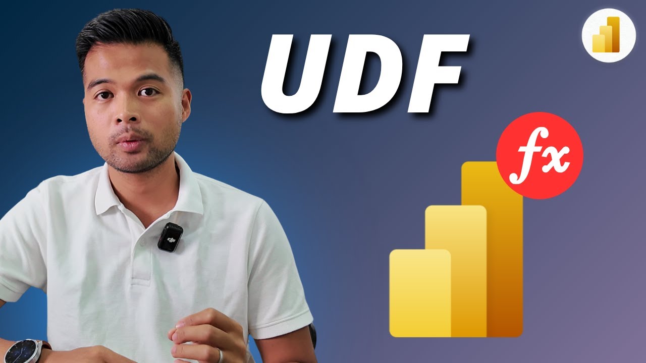 QUICK INTRO TO UDFs in Power BI - User Defined Functions to CENTRALIZE BUSINESS LOGIC in DAX