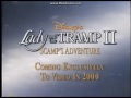 Lady And The Tramp II Scamp S Adventure 2000 Special Promo RARE