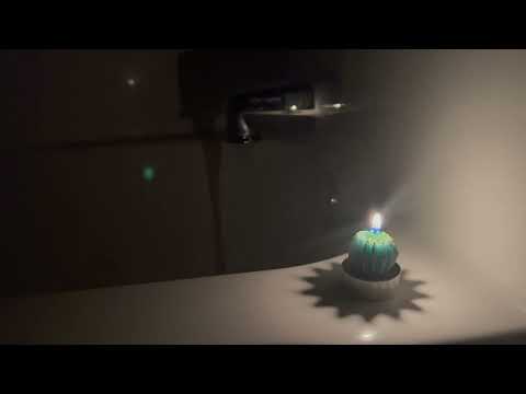 10 Hours Bathtub Running- White Noise- ASMR - Soothing Sounds for Sleep - Dim Lighting and Candle