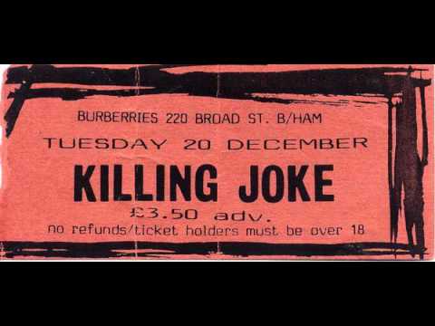 Killing joke - Birmingham Burberries - 20 - 12 - 1988 - Eighties