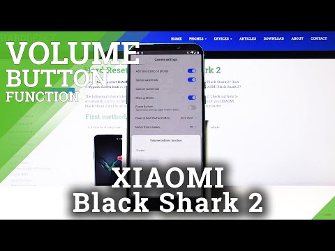 How to Change Volume Button Function in Xiaomi Black Shark 2  - Personalize Side Buttons