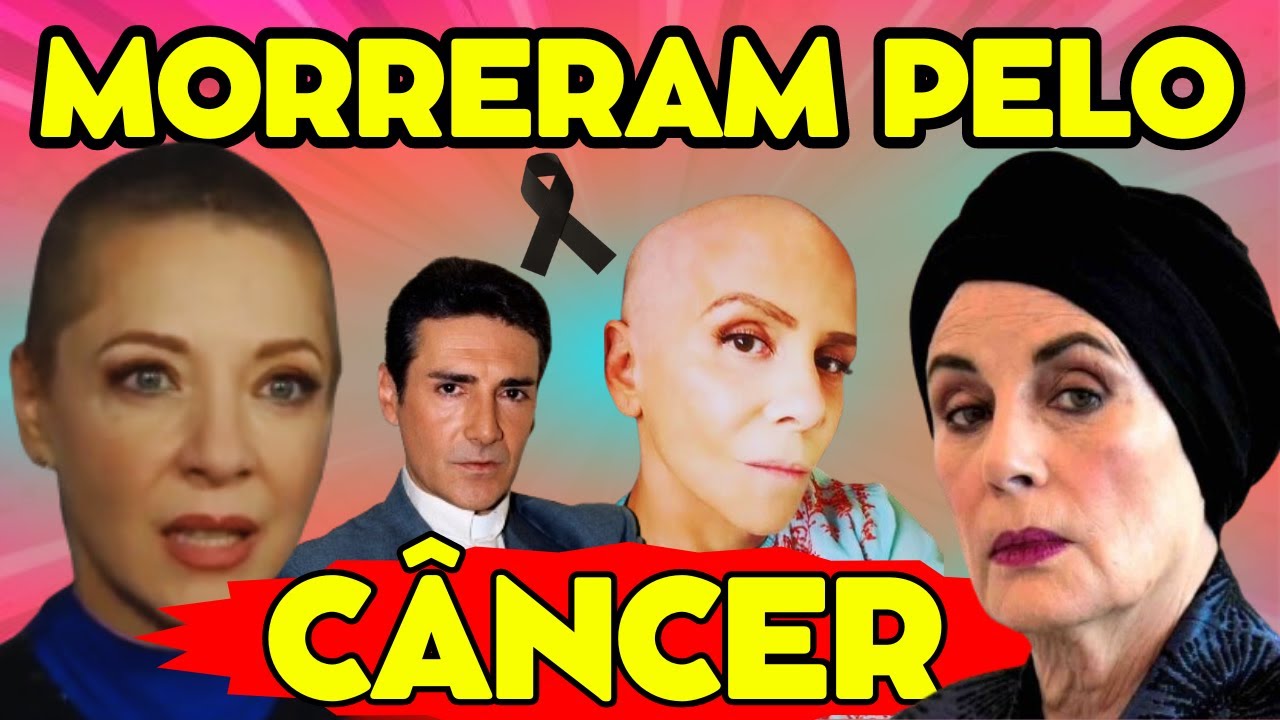 10 atores e atrizes das NOVELAS mexicanas que MORRERAM pelo CÂNCER