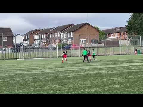 AJ7 scores a hat trick against Crewe United August 2022