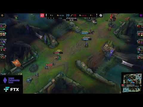 EG Danny Insane Tristana Play - LCS Broadcast of the Play