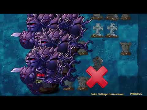 PVZ 1 Fusion 3.0 Challenge!! Team Pea Fire VS Team Pea Shadow VS 300 Zombie Random - Who Will Win?