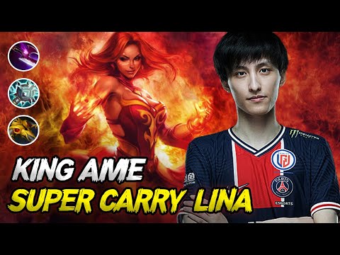 KING AME USING THE CARRY LINA | 2023 GAMEPLAY 🔥🔥🔥