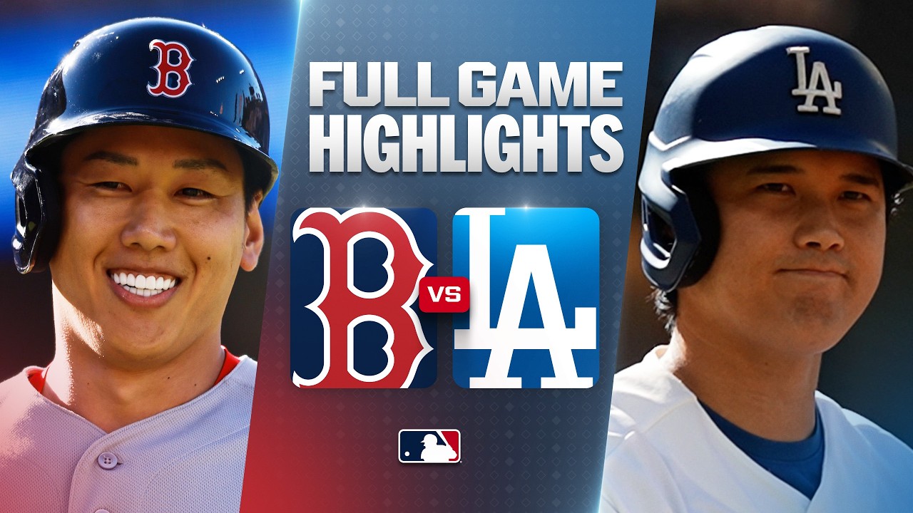 RED SOX vs. DODGERS: Official Full Game Highlights (August 2) | 2026 MLB Season