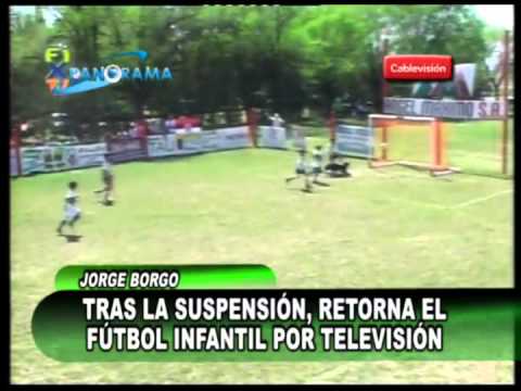 el domingo 16/10 retornará el Fútbol Infantil por Televisión