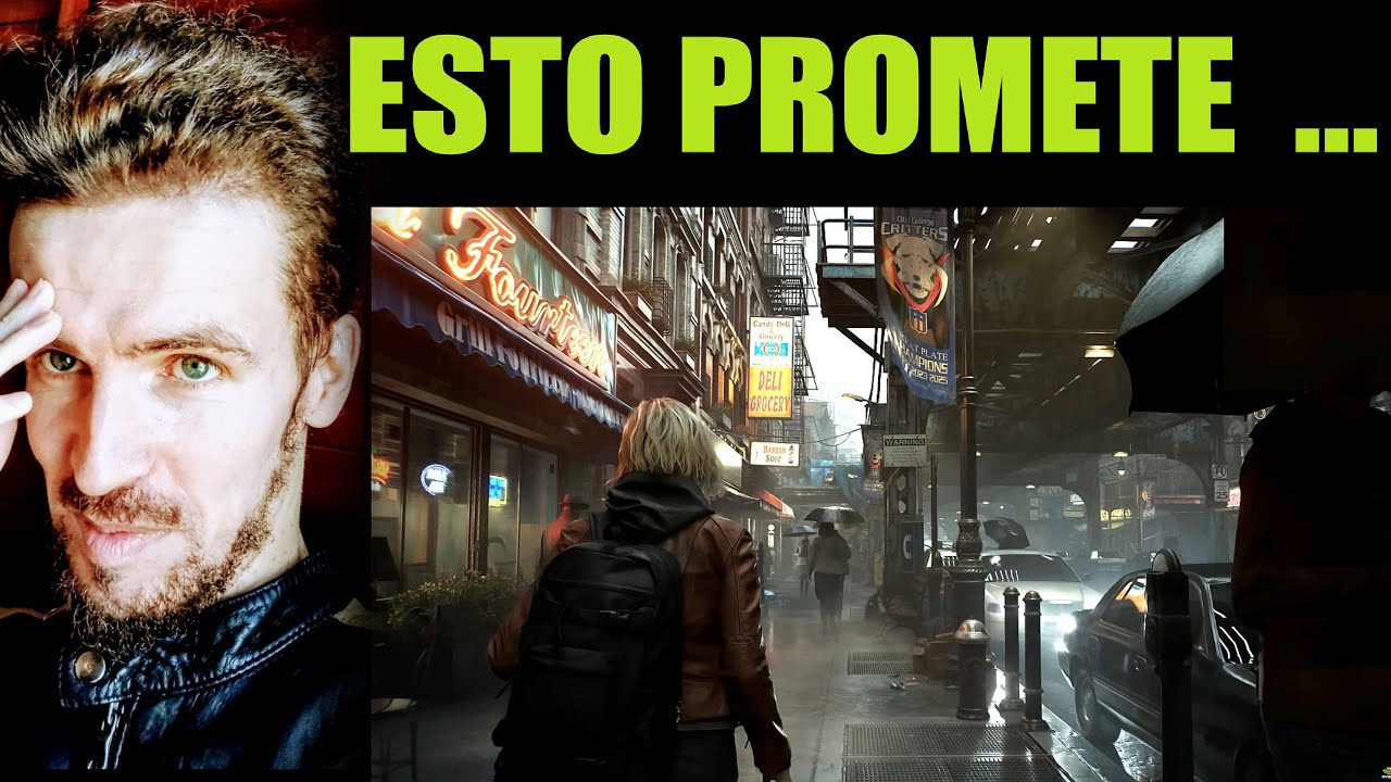 RESIDENT EVIL REQUIEM ( NUEVO TRÁILER GAMEPLAY) GRACE POR LA CIUDAD /NUEVO DLSS 4.5 PARA GPUS VIEJAS