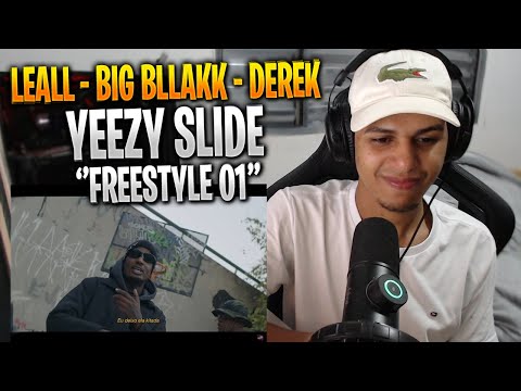 [ REACT ] LEALL, Big Bllakk feat Derek - Yeezy Slide "FREESTYLE 01"