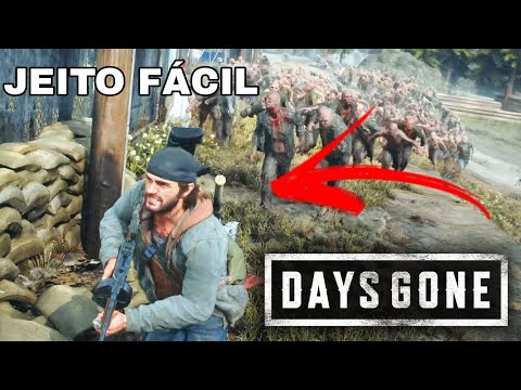 COMO DERROTAR A MAIOR HORDA DE DAYS GONE FÁCIL - A SERRARIA