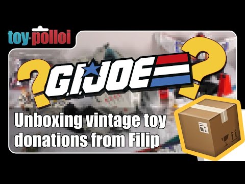 Unboxing vintage toy donations from Filip - Toy Polloi