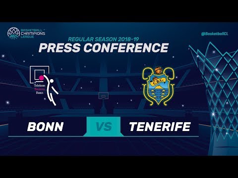 Telekom Baskets Bonn v Iberostar Tenerife - Press Conference - Basketball Champions League
