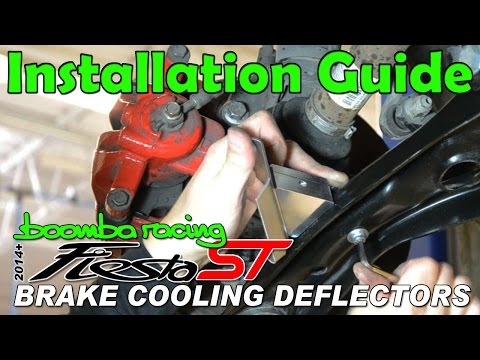Intro & How to Install | Boomba Brake Cooling Deflectors for '14+ Ford Fiesta ST
