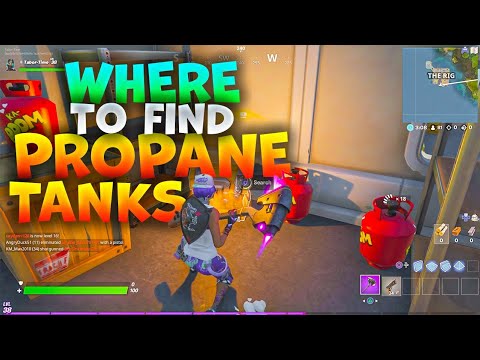 DESTROY STRUCTURES WITH PROPANE TANKS - Where To Find Propane Tanks In Fortnite!