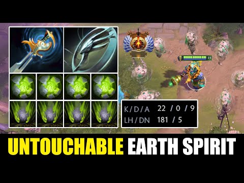 Mid and Roam Earth Spirit - Even No One Can Kill Him !