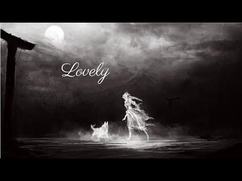 Nightcore - Bille Eilish -  Lovely (m19)[rus].(Lyrics)