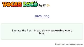 Video thumbnail for savouring