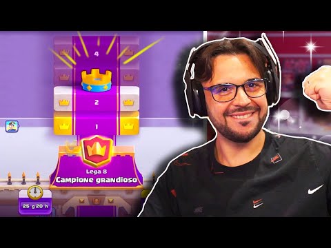 Lega 8 Campione Grandioso - CLASH ROYALE