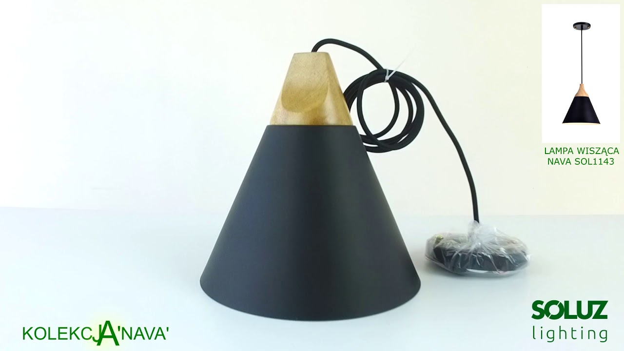 LAMPA WISZĄCA NAVA (SOL1143) Soluz Lighting