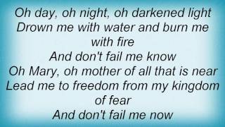 Ryan Adams - Don&#39;t Fail Me Now Lyrics