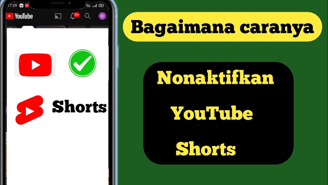 Cara Mematikan Shorts di YouTube (update baru 2023) |  Cara Menonaktifkan YouTube Shorts