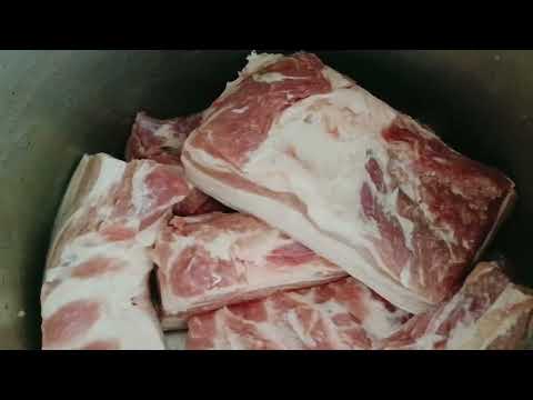 Curing Bacon for Smoking Quickly. Curing Bacon