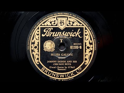 Johnny Dodds and His Chicago Boys - Blues Galore (1938)
