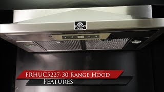 Forno Taranto 30″ Under Cabinet Range Hood with Hybrid Mesh Filter Stainless Steel FRHUC522730 Picture