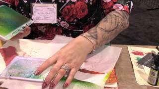 Dyan Reaveley - Ink Spray Pad Techniques - CHA Winter 2014