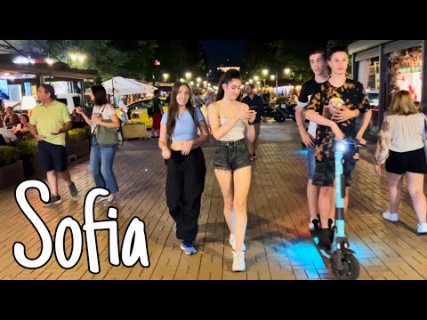 Vitosha Boulevard. Sofia, Bulgaria