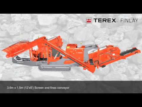 Terex Finlay C-1540RS Cone Crusher Animation