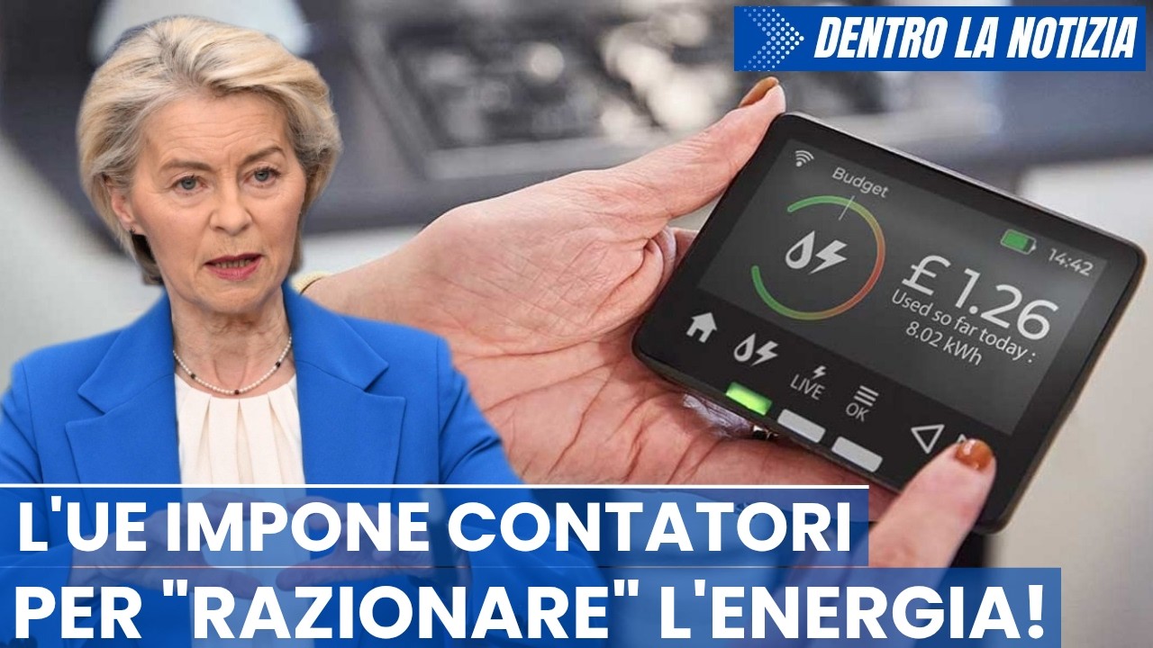 UE impone contatori intelligenti con lo scopo di razionare il consumo delle famiglie! Ecco cosa fare