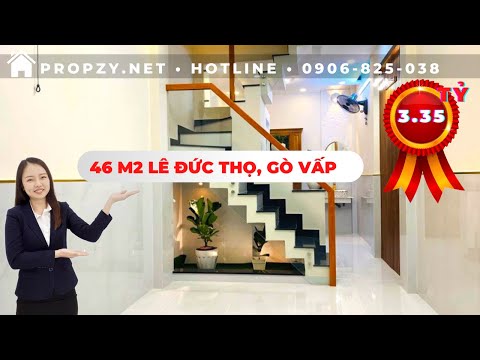 PROPZY | Nhà 1 trệt 1 lầu hẻm Lê Đức Thọ P16 quận Gò Vấp Diện tích 45.7 m2