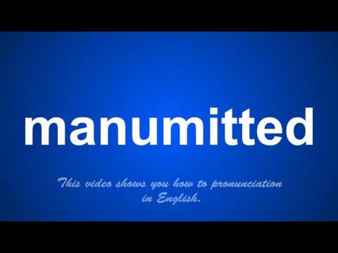 the correct pronunciation of manzanilla in English.