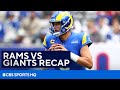 The Rams Easily Beat the Giants Recap | CBS Sports HQ