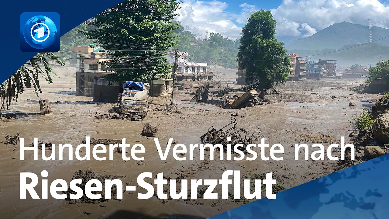 Flutwelle in Nepal reißt Hunderte Menschen mit – viele Tote und Vermisste