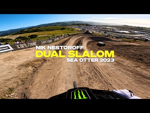 GoPro: Nik Nestoroff Dual Slalom RAW POV Run - Sea Otter Classic 2023