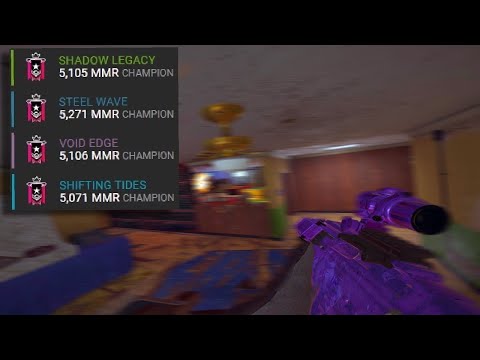 4X PC Champion Plays Ranked! Ranked Highlights - Rainbow Six Siege