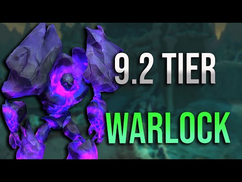 Updated 9.2 PTR Warlock Tier Set Testing! Purple Infernal Destro and a Shift in Affliction's AOE?