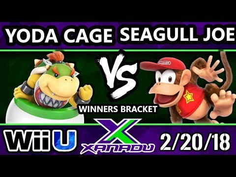 S@X 242 Smash 4 - Yoda Cage (Bowser Jr) Vs. Seagull Joe (Diddy Kong) - SSB4 Winners Bracket