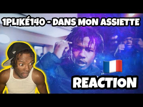 AMERICAN REACTS TO FRENCH DRILL RAP! 1PLIKÉ140 - Dans mon assiette [English Subtitles] REACTION