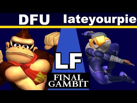 Final Gambit - DFU (DK) vs Iateyourpie (Sheik) - Melee Losers Finals